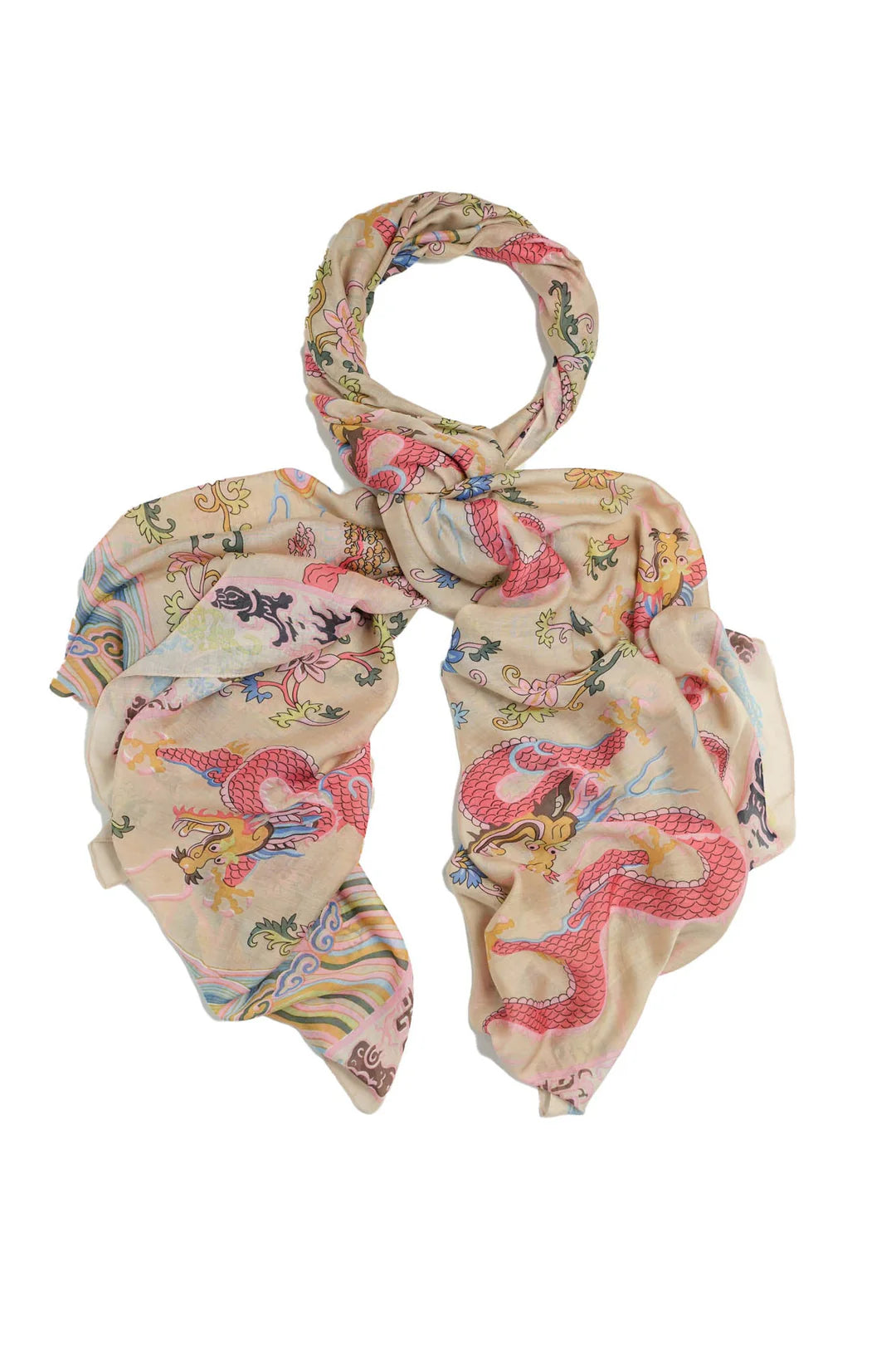 OHS Dragon Sand Scarf