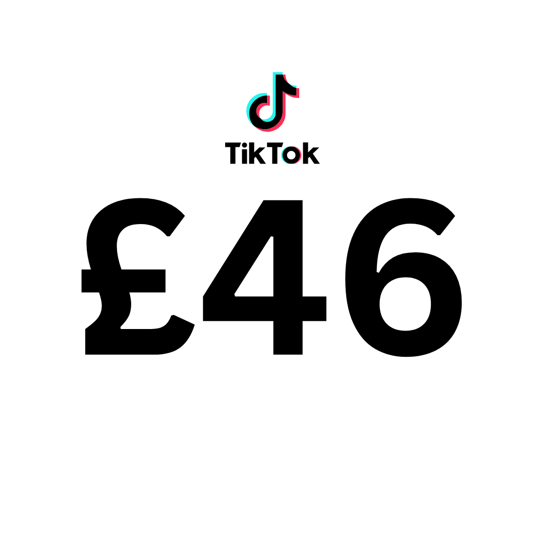 TIKTOK CLAIM £46