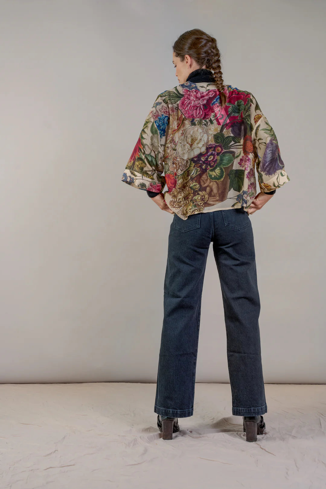 OHS Primula Stone Kimono