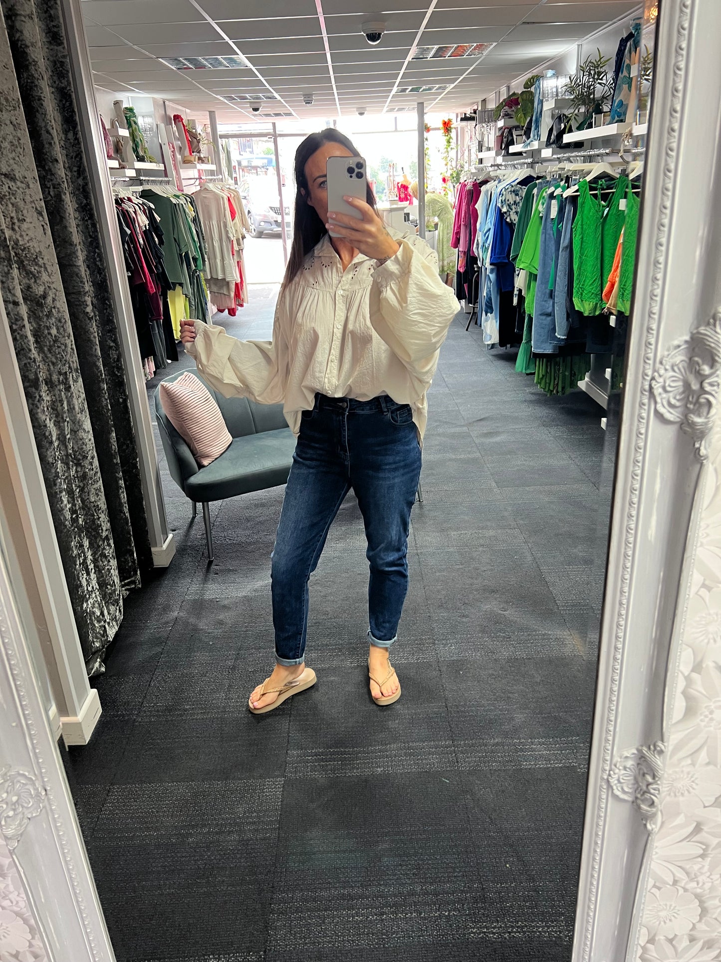 Broderie Anglaise Blouse