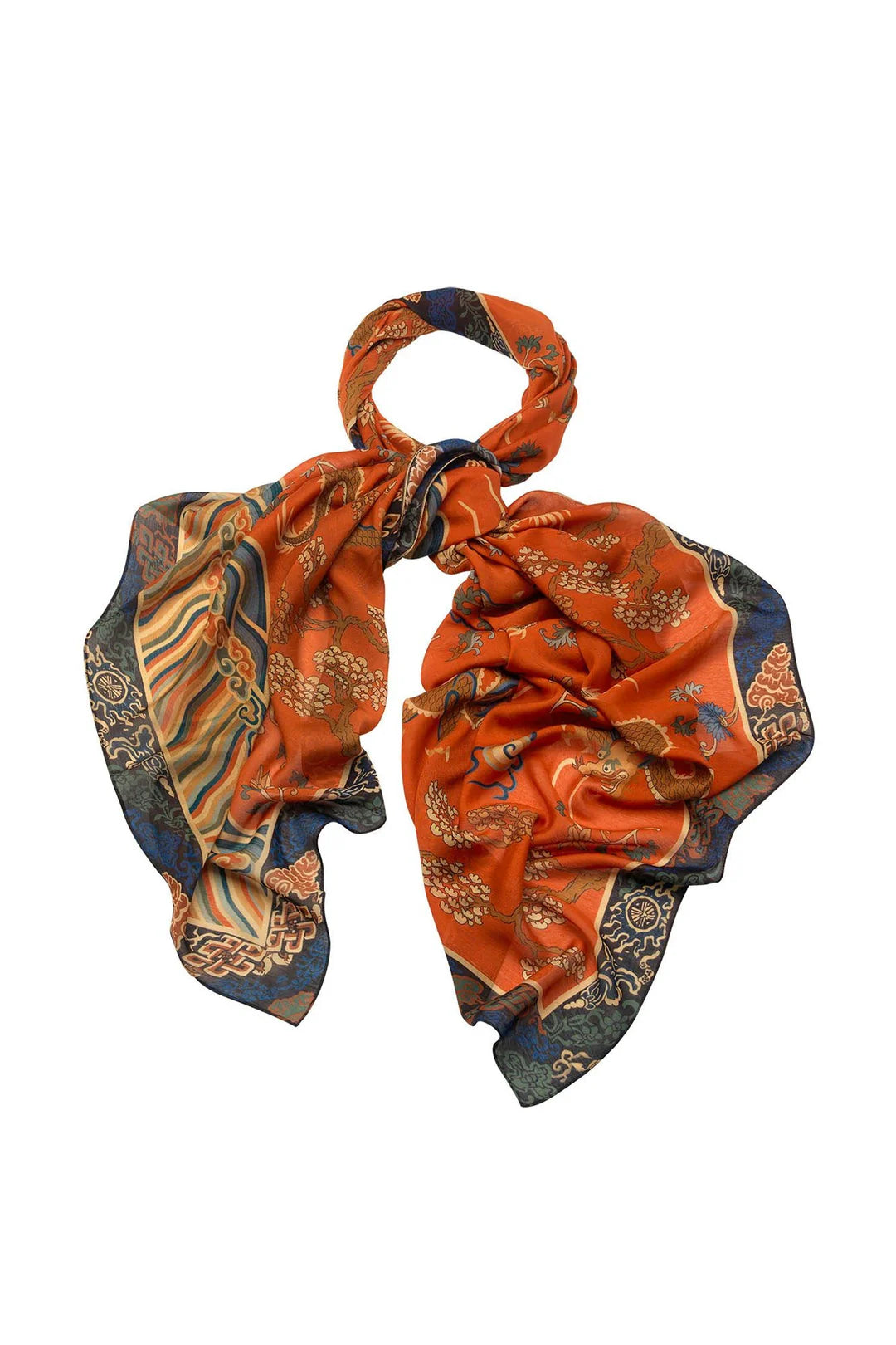OHS Dragon Rust Scarf