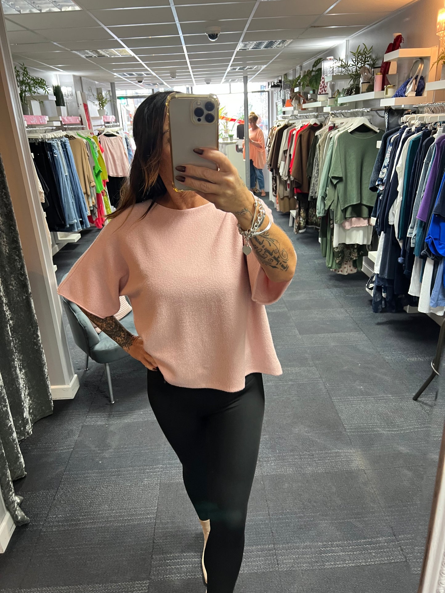 Half Sleeve Knit