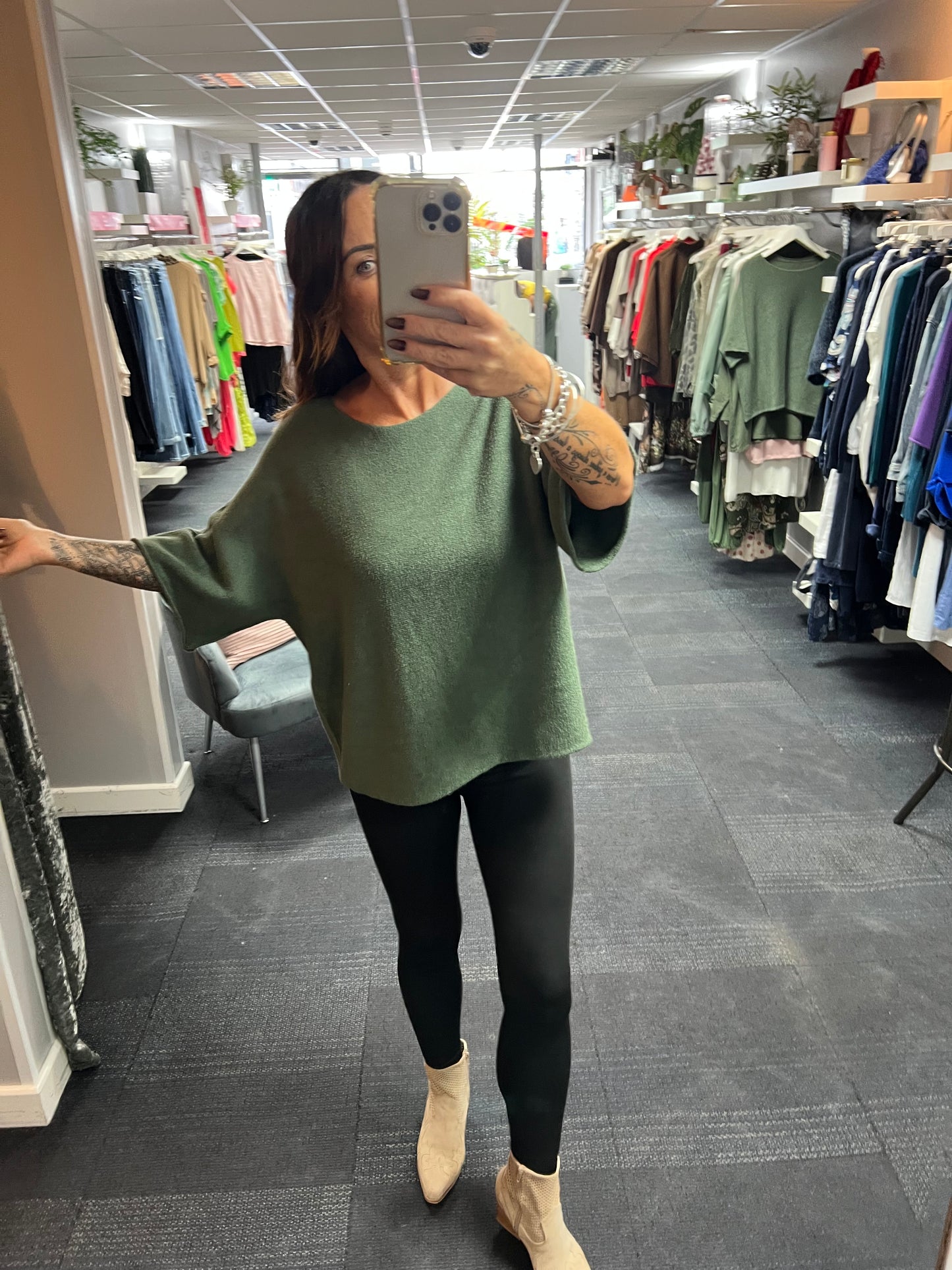 Half Sleeve Knit