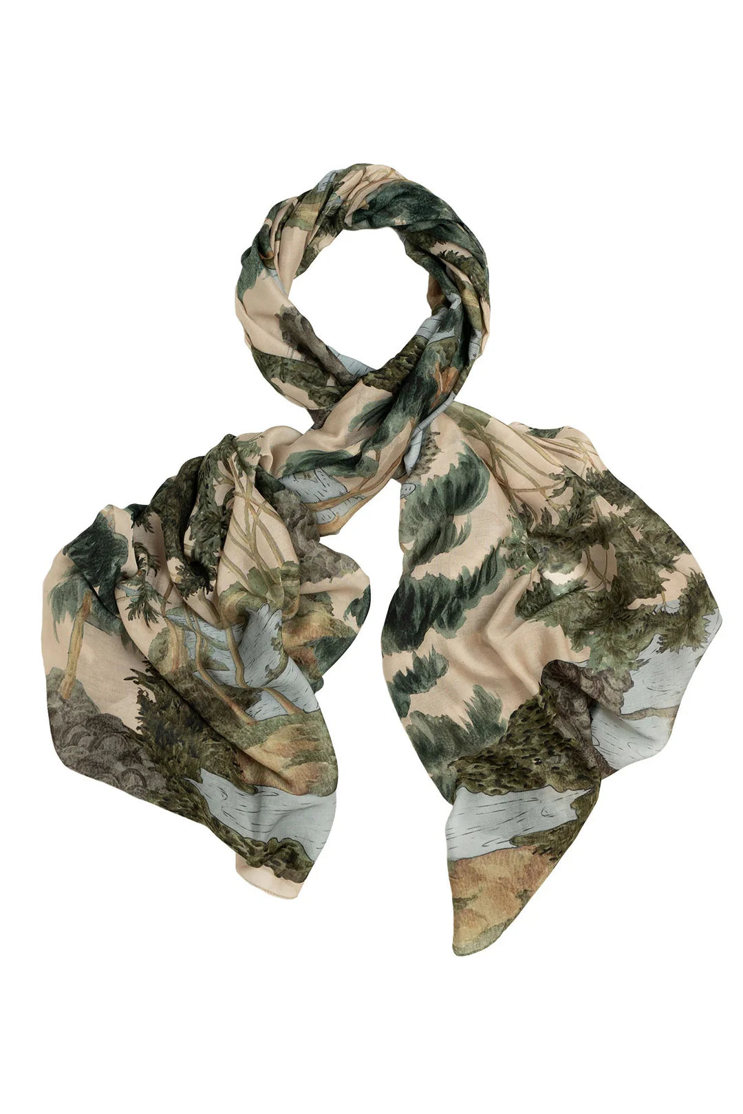 OHS Rivers And Trees Scarf