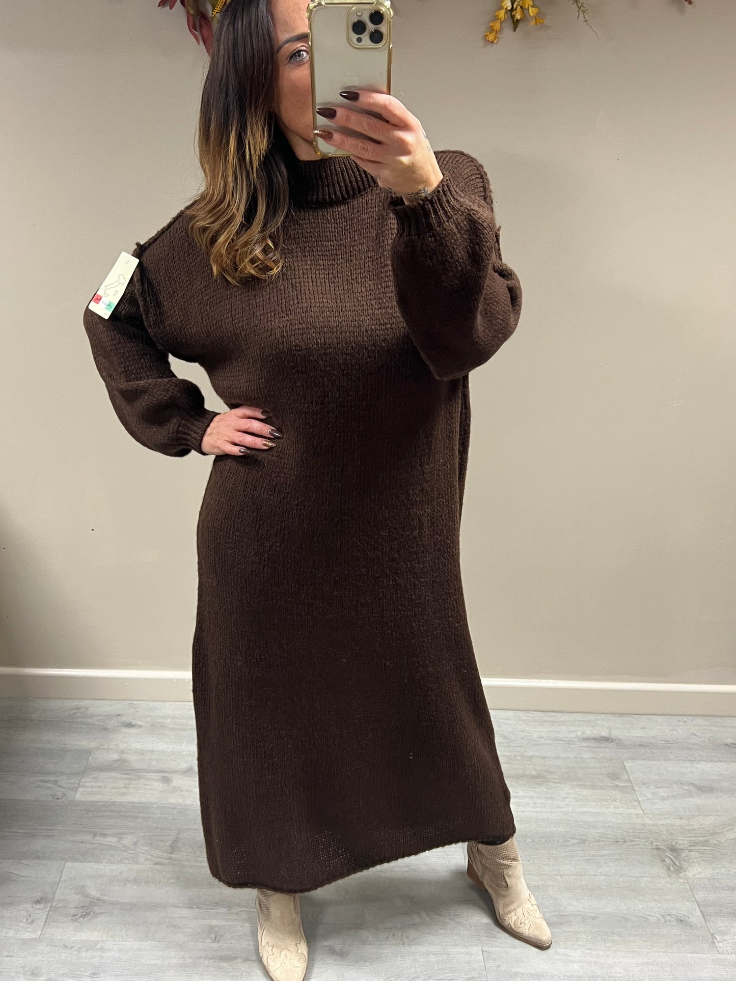 Long Knitted Dress