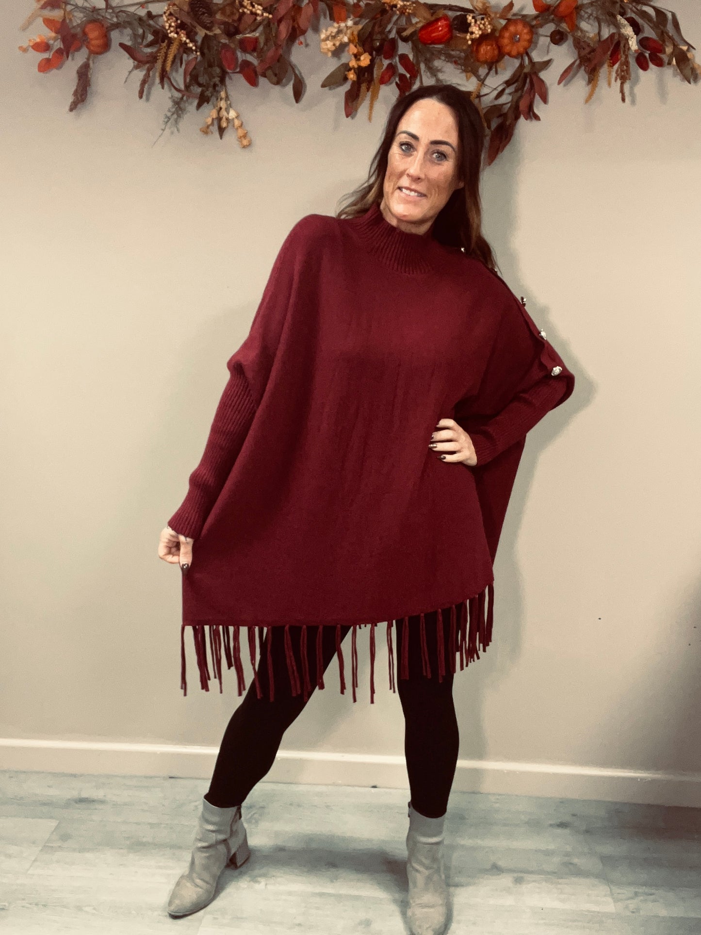 Tassel Oversized Knit