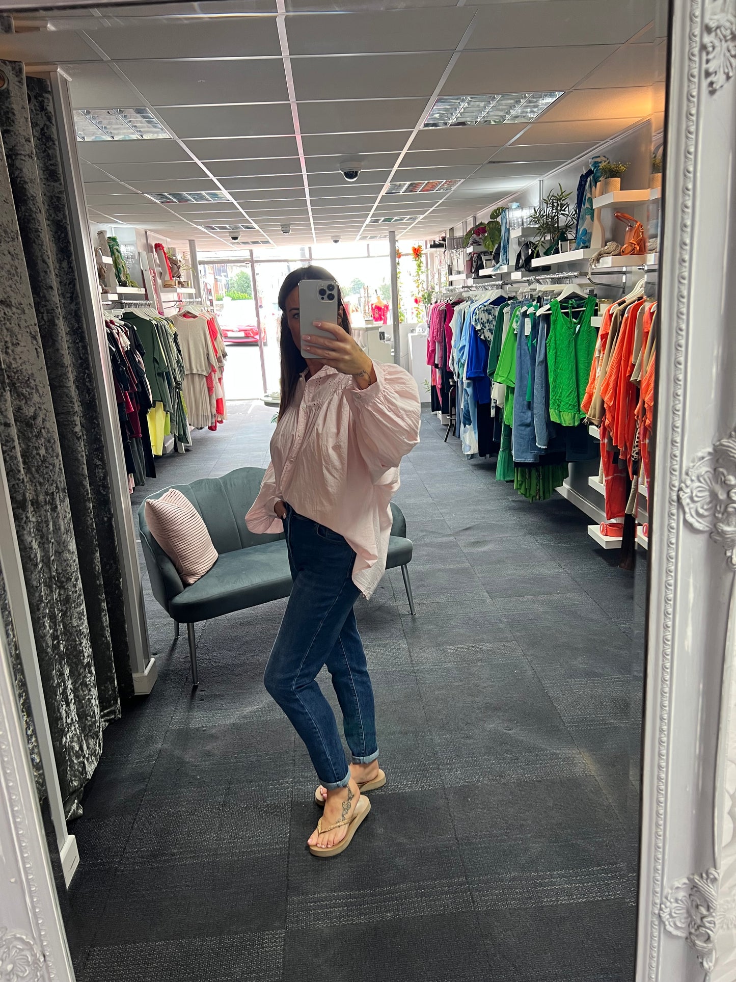 Broderie Anglaise Blouse