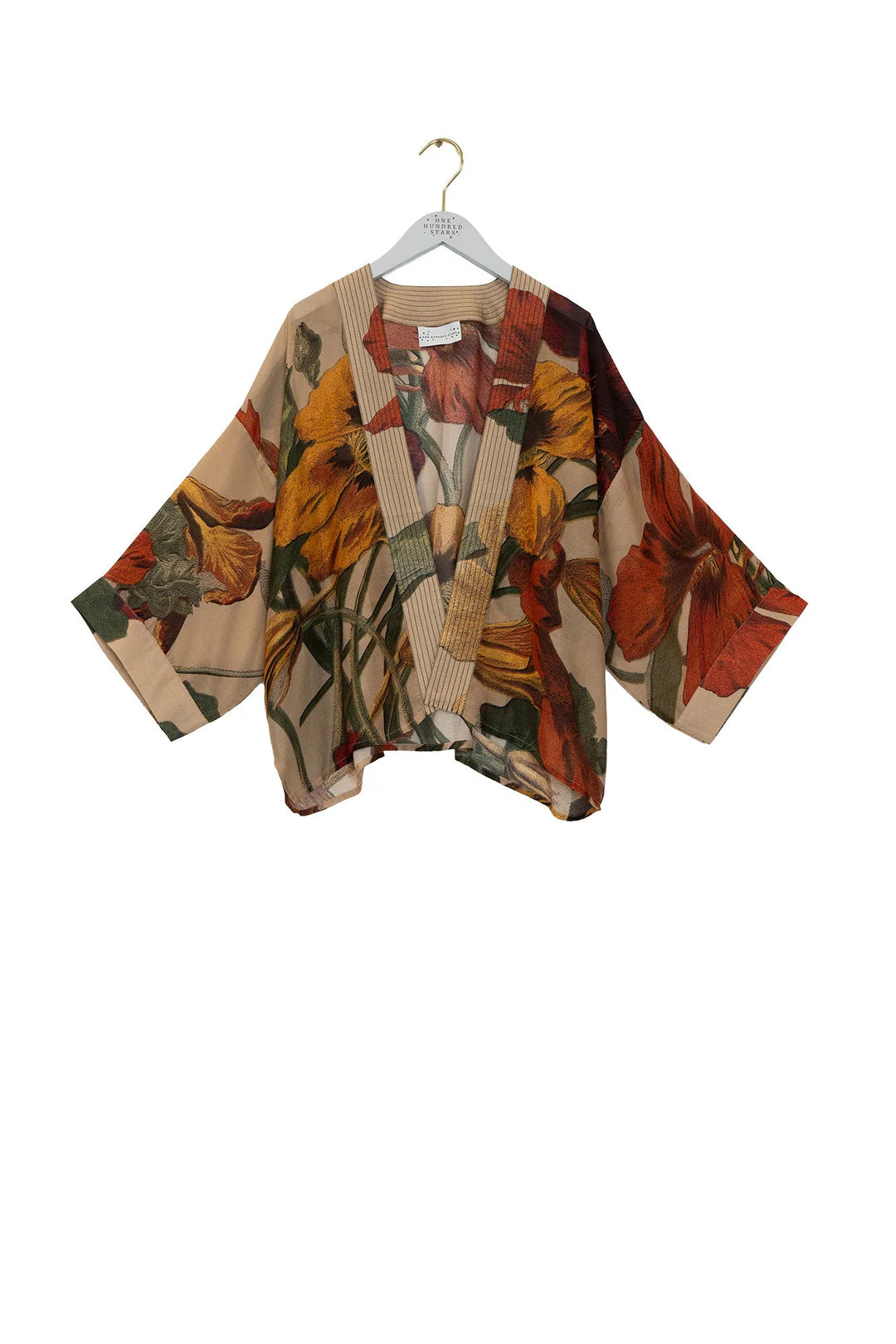 OHS Nasturtium Fawn Kimono