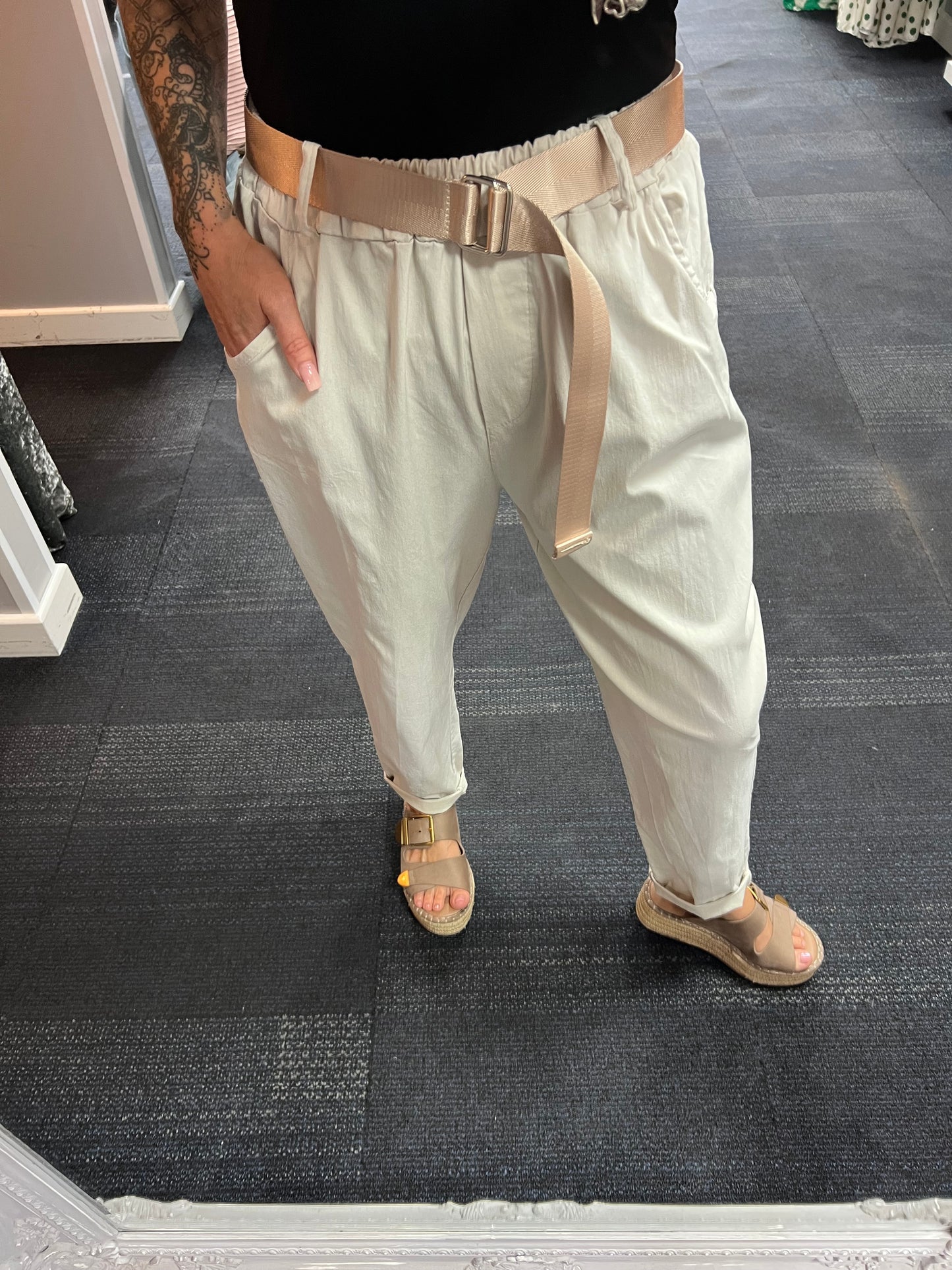 Relaxed Fit Magic Trousers