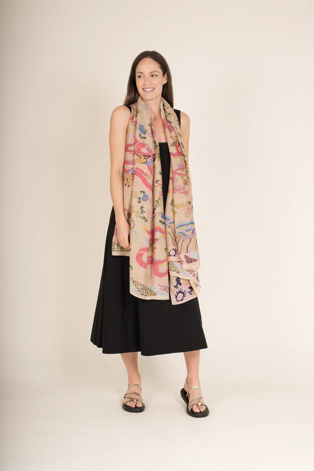 OHS Dragon Sand Scarf