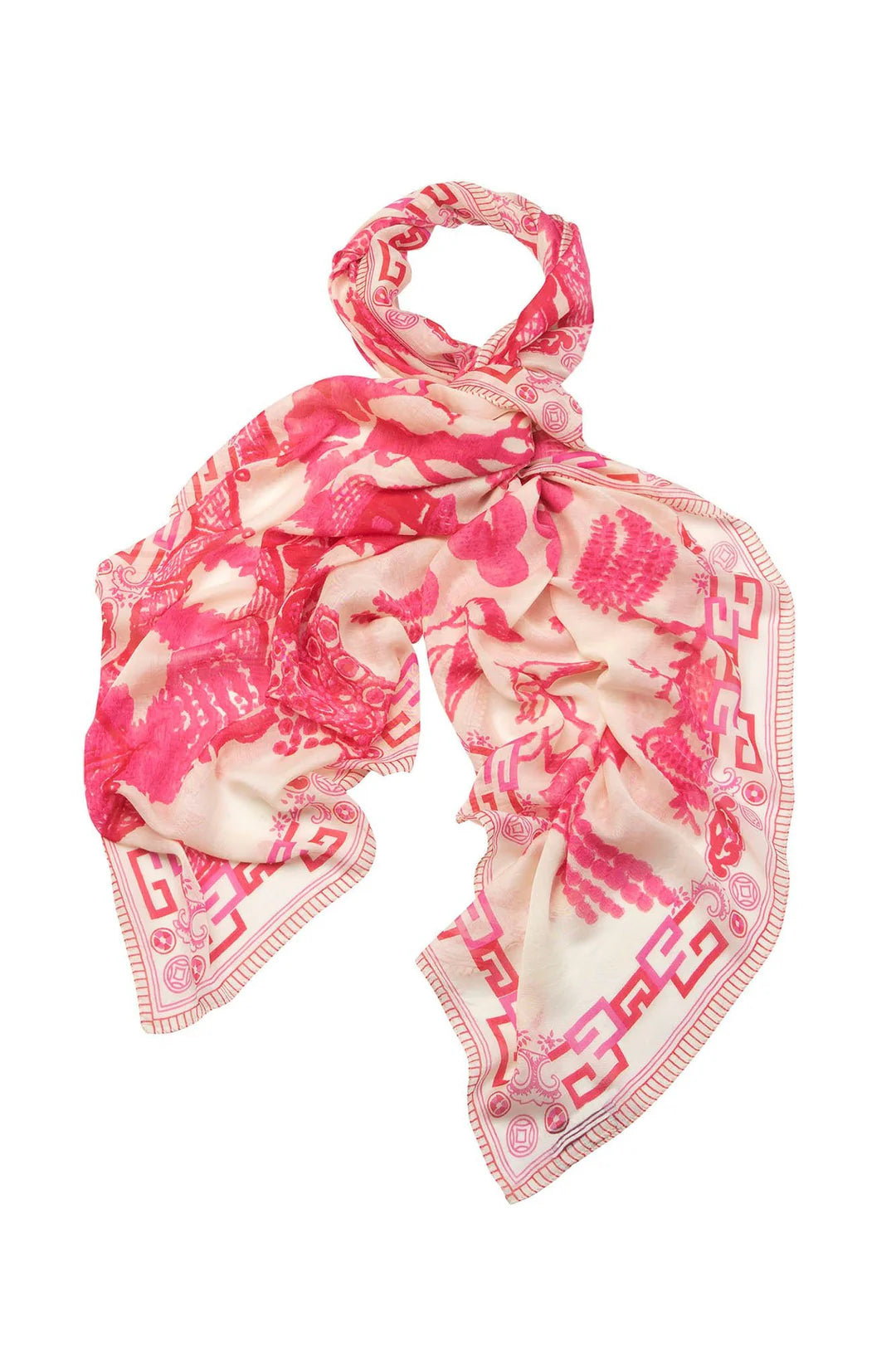 OHS Giant Willow Fuchsia Pink Scarf