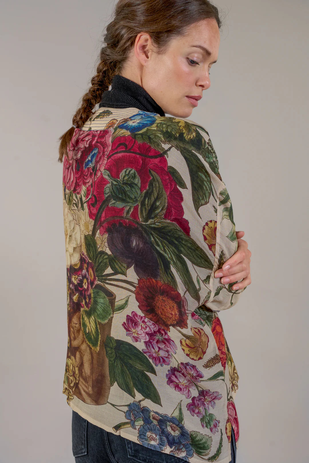 OHS Primula Stone Kimono