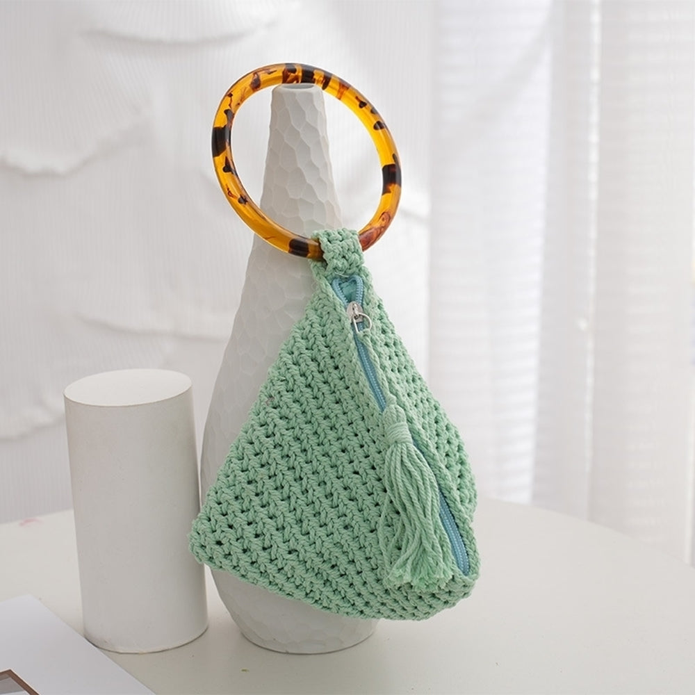 Crochet Pouch Triangle Bag