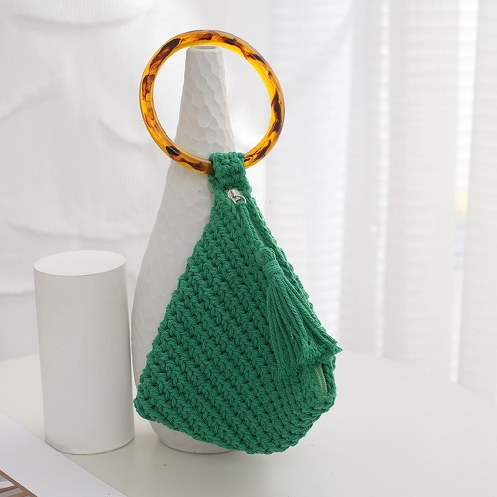 Crochet Pouch Triangle Bag