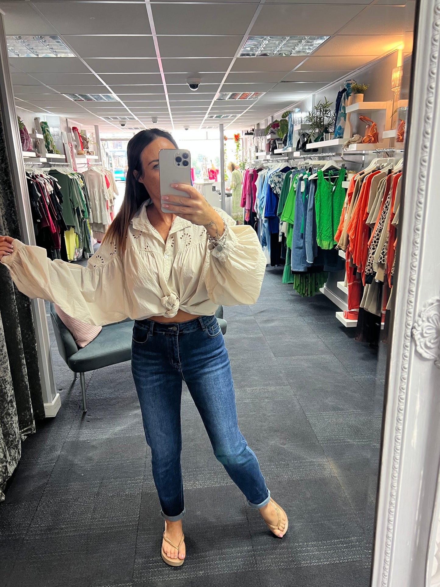 Broderie Anglaise Blouse