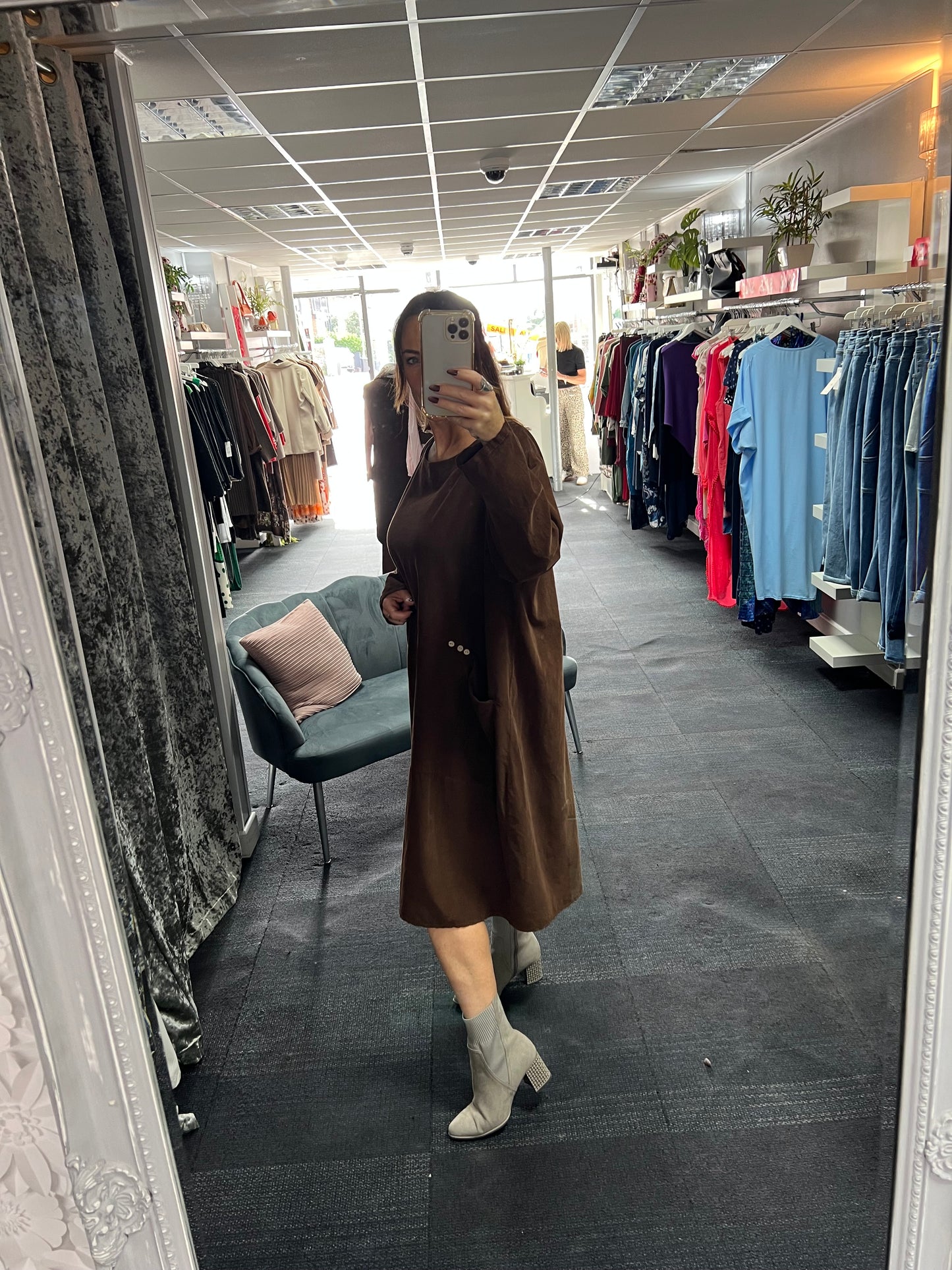Needlecord Pocket Dress