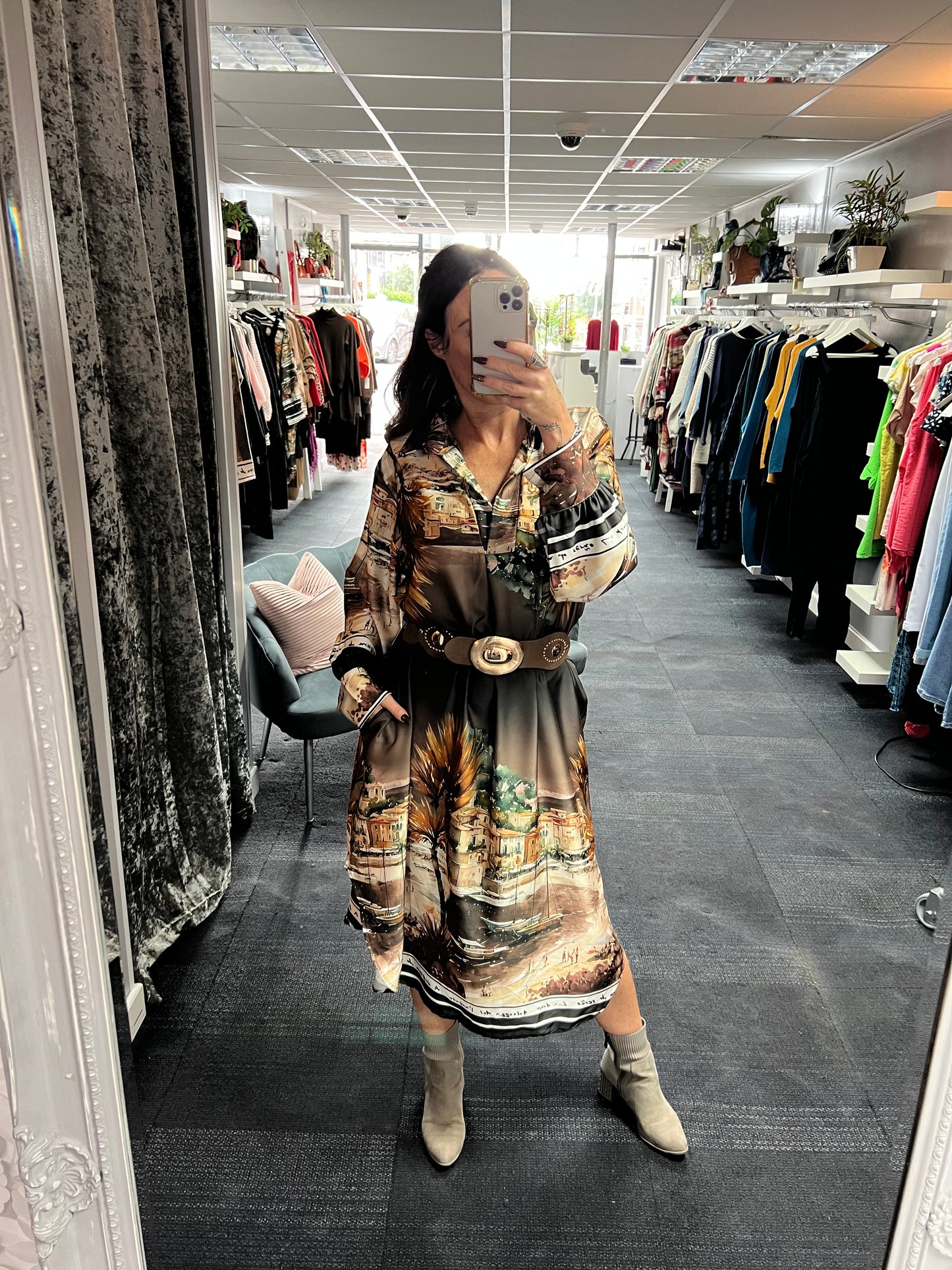 City Sleeved Dress