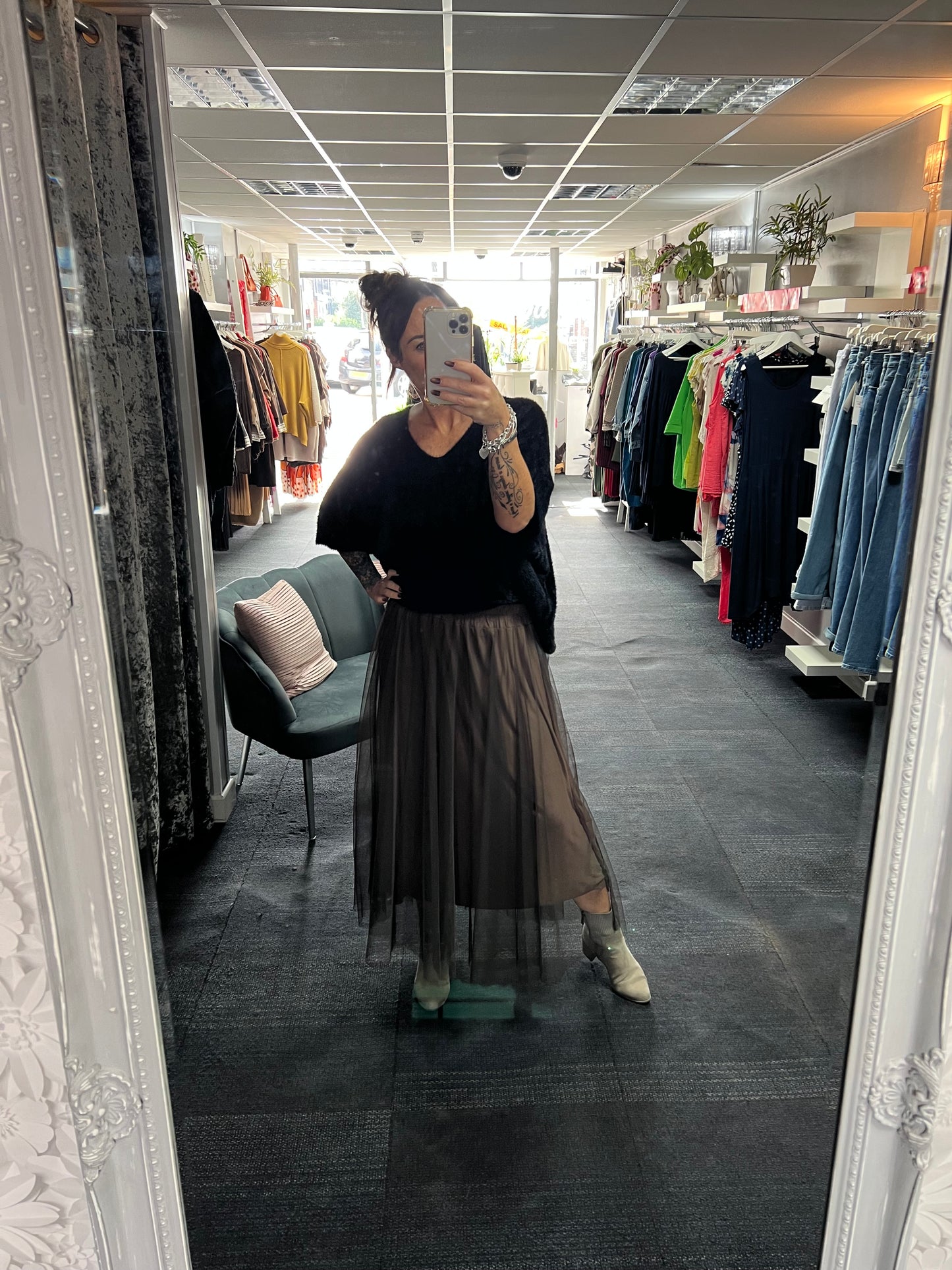 Tulle Plain Skirt