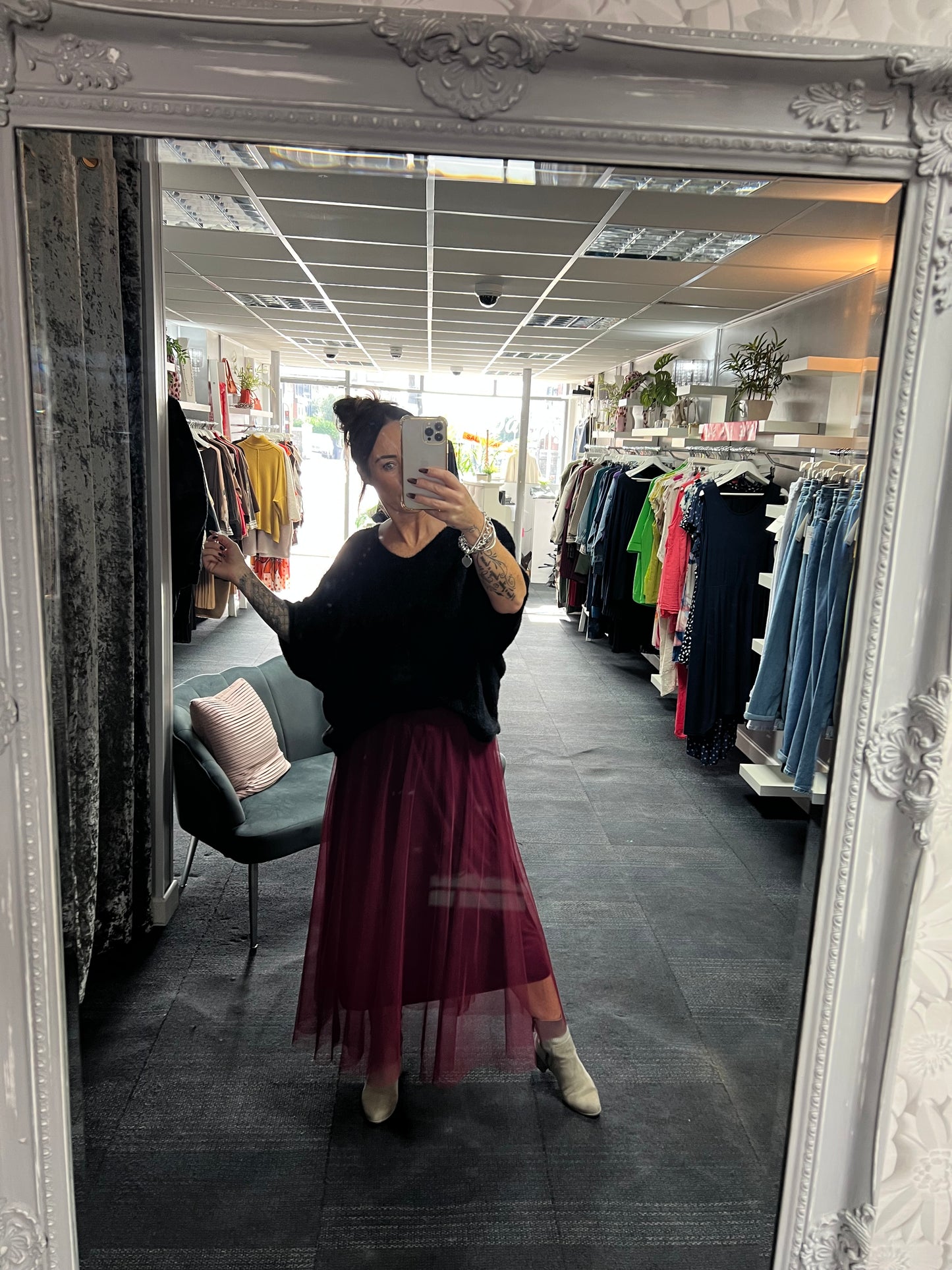 Tulle Plain Skirt