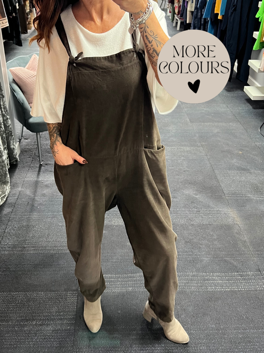 Needlecord Dungarees
