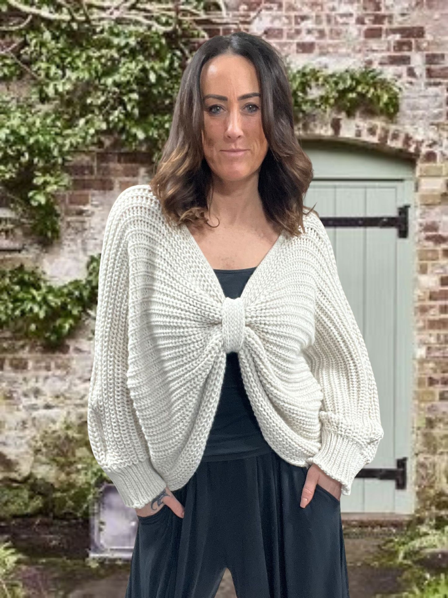 Bow Chunky Knit