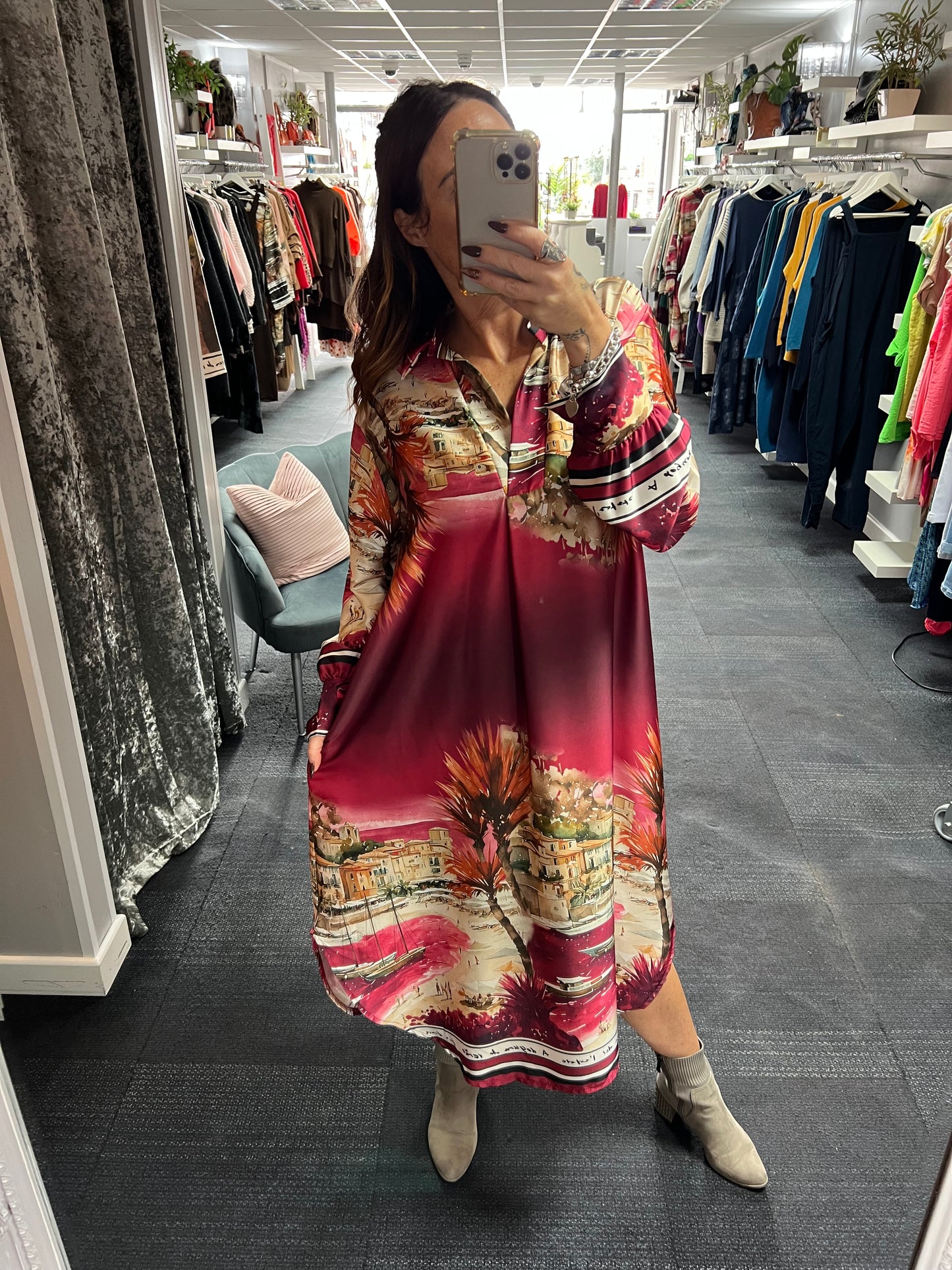 City Sleeved Dress