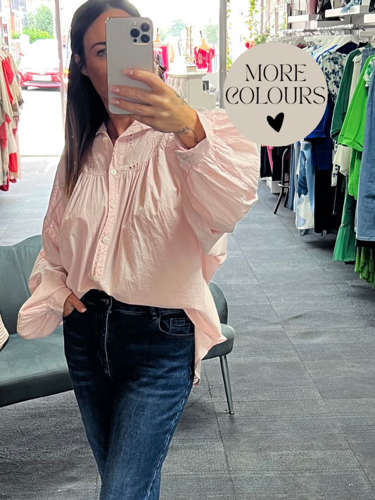 Broderie Anglaise Blouse
