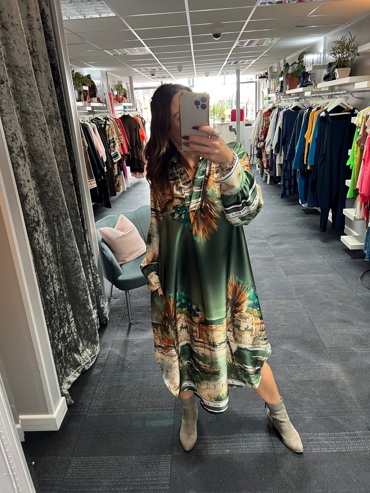 City Sleeved Dress