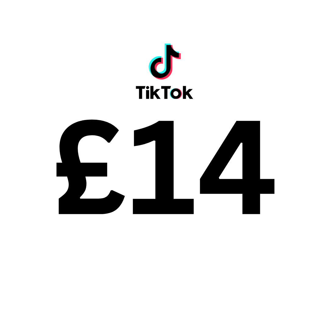TIKTOK CLAIM £14