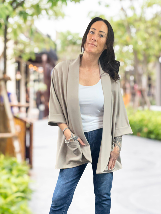 Slouchy Lightweight Blazer