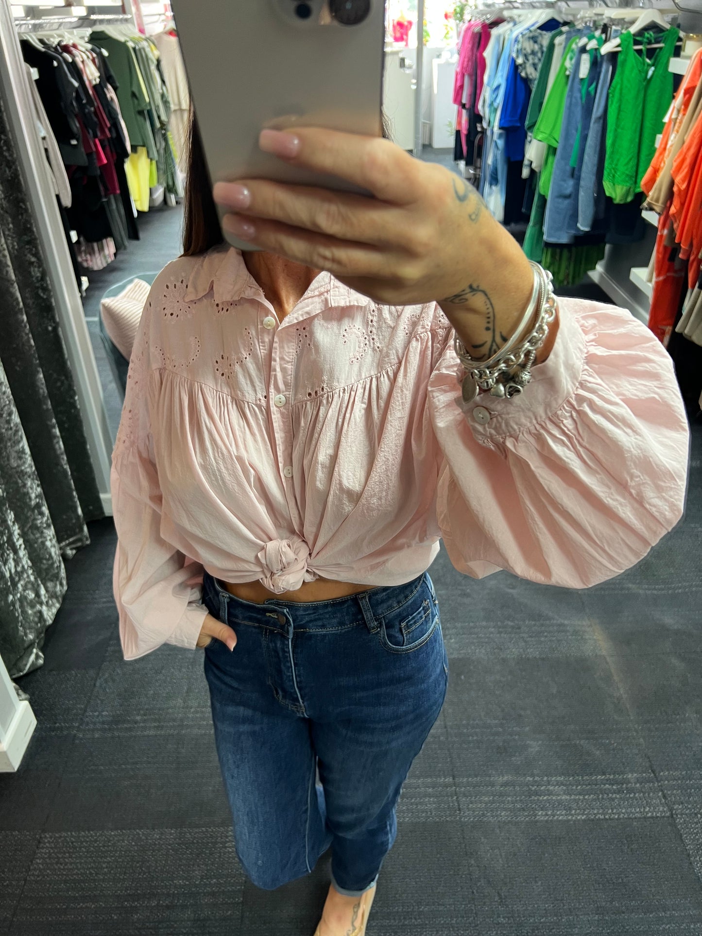 Broderie Anglaise Blouse