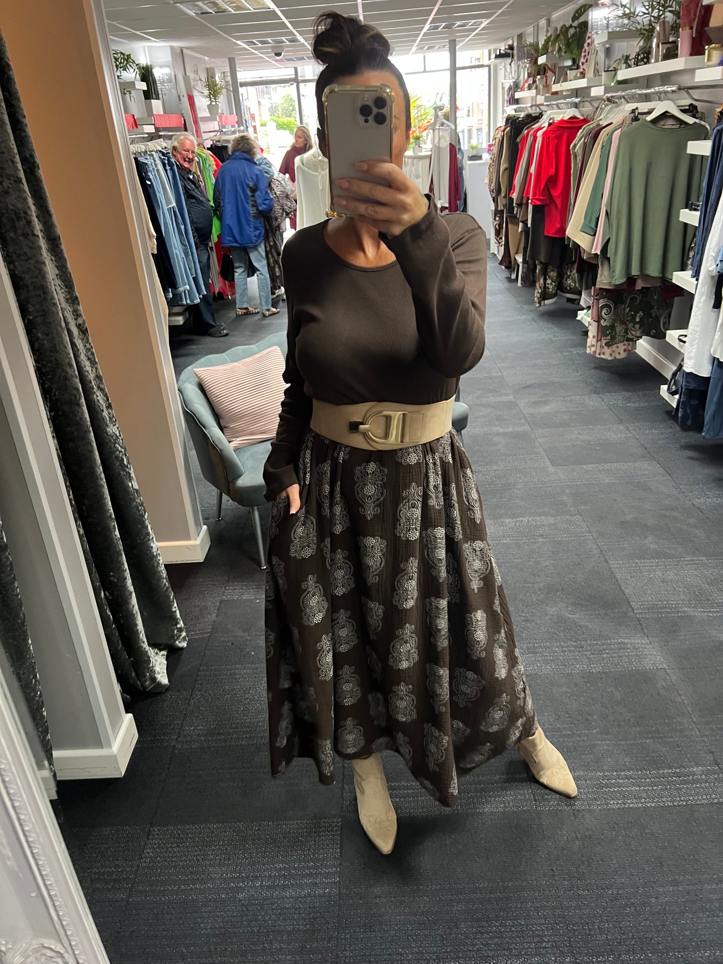Boraque Print Half Dress