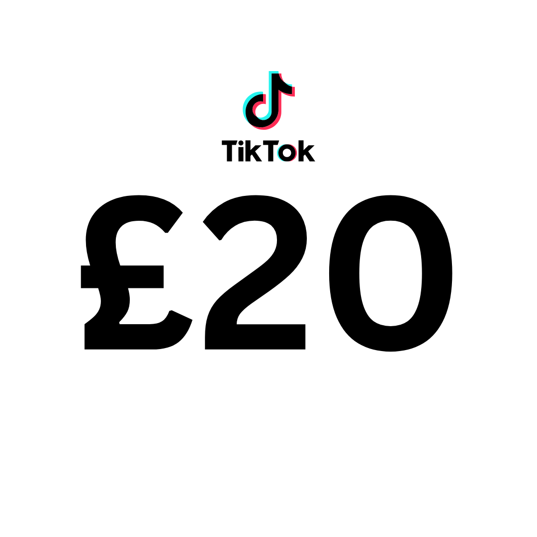 TIKTOK CLAIM £20