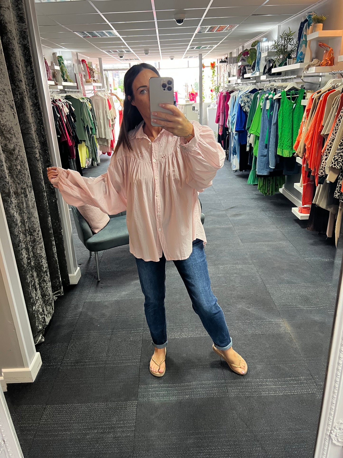 Broderie Anglaise Blouse