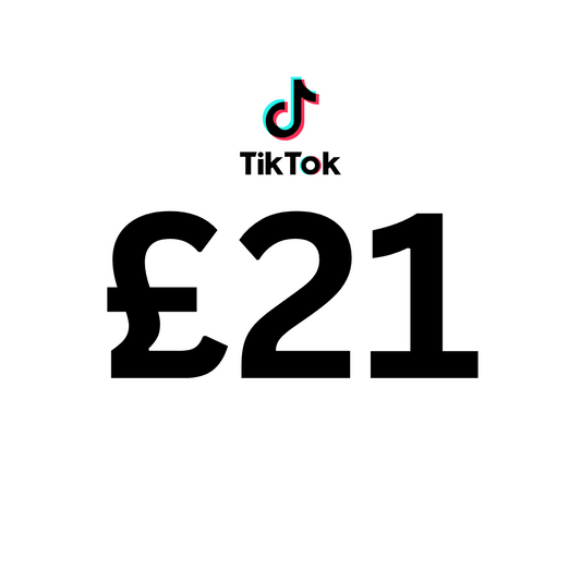 TIKTOK CLAIM £21
