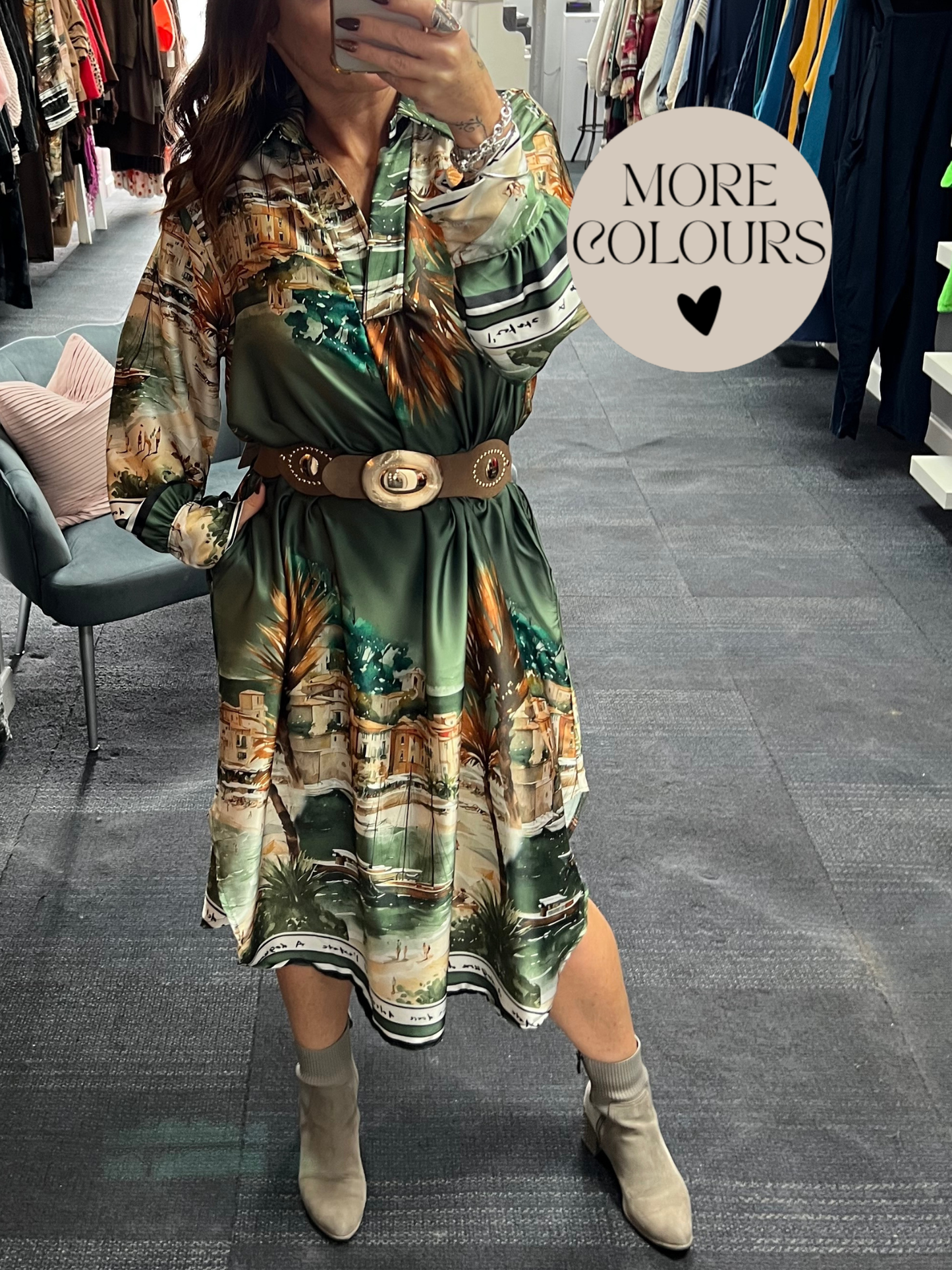 City Sleeved Dress