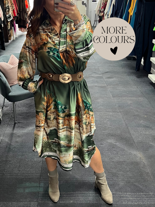 City Sleeved Dress
