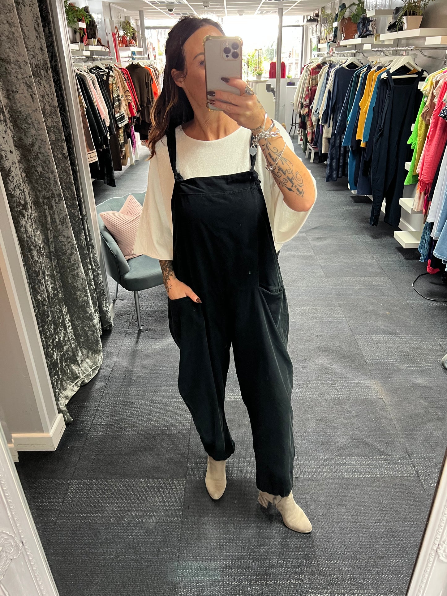 Needlecord Dungarees
