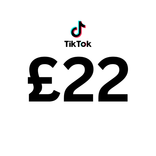 TIKTOK CLAIM £22