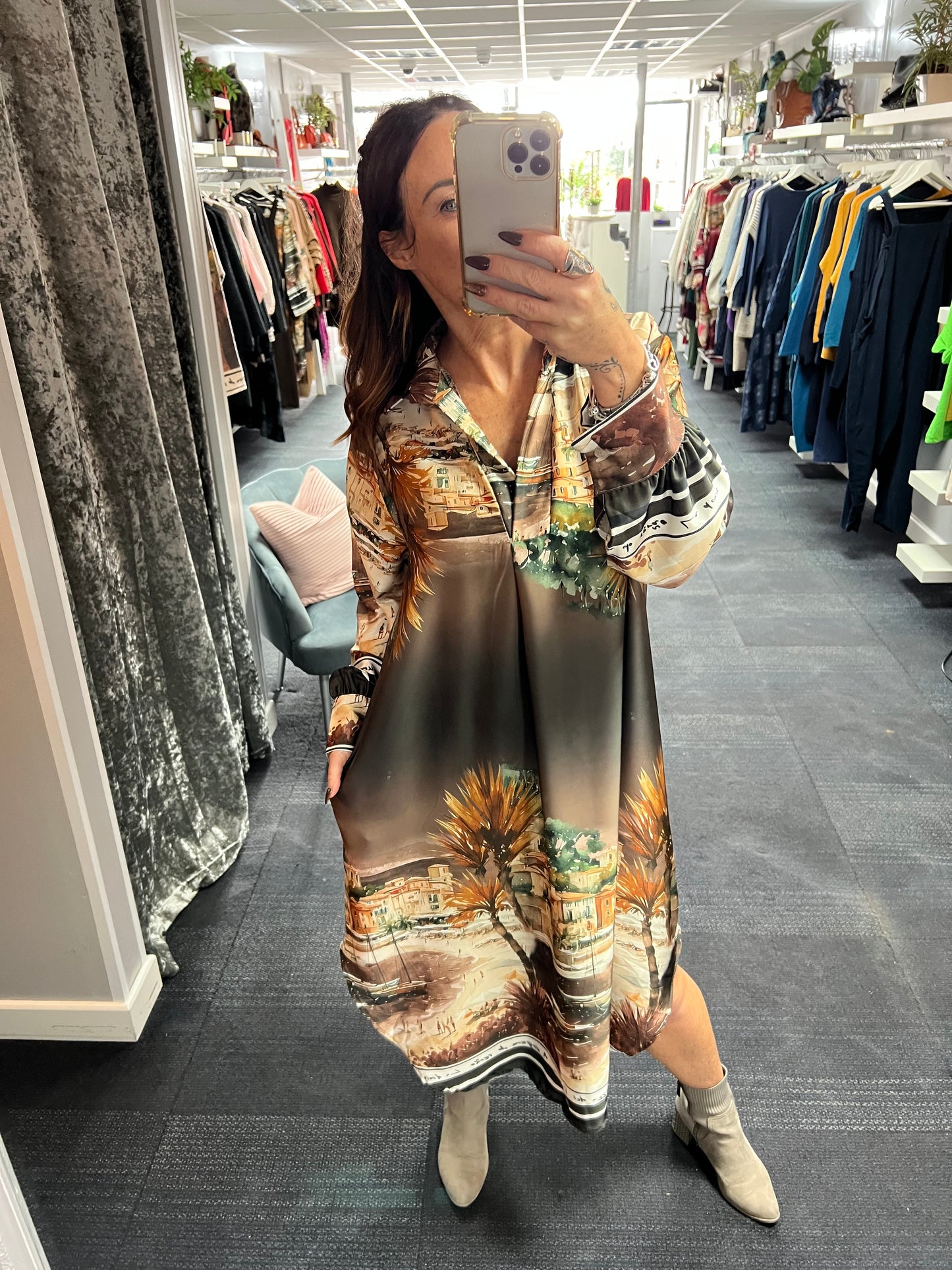 City Sleeved Dress