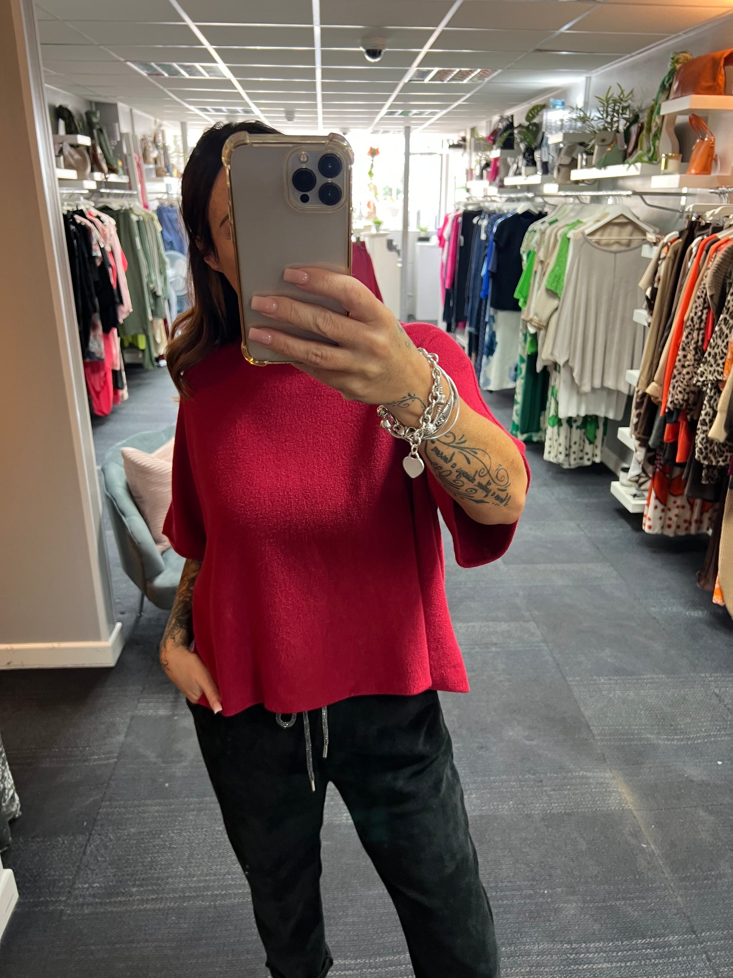 Short Sleeve Knit