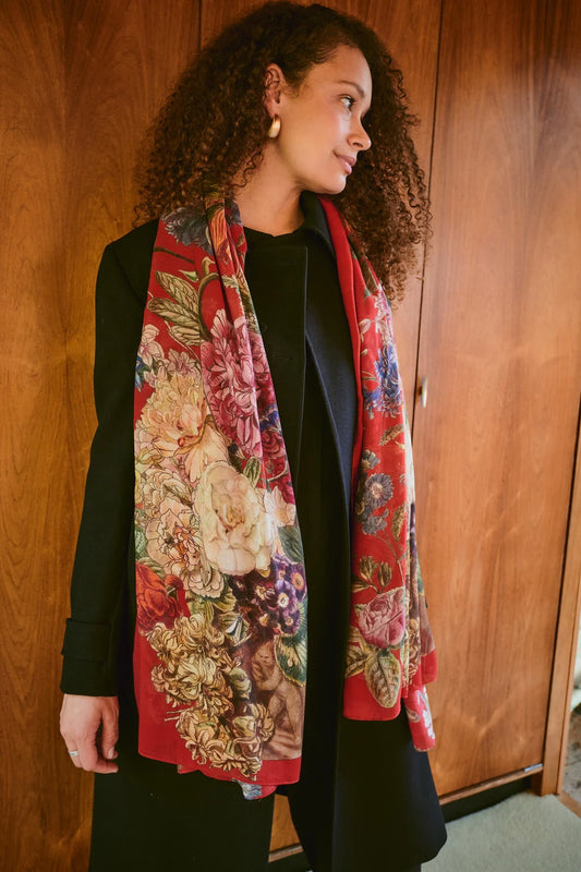 OHS Primula Berry Scarf