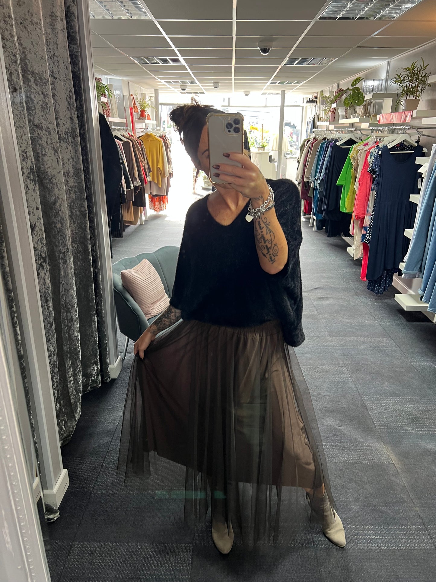 Tulle Plain Skirt