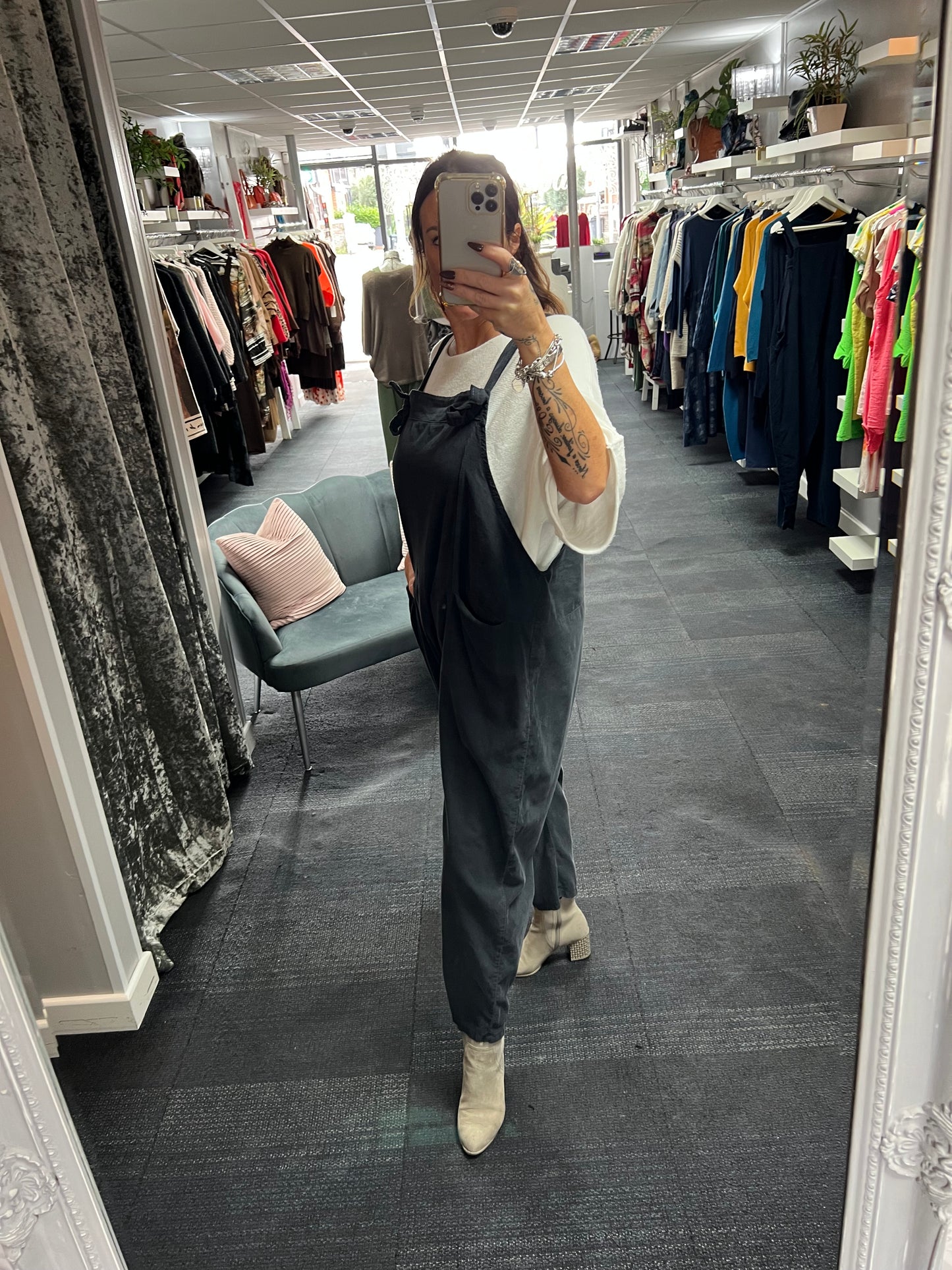 Needlecord Dungarees