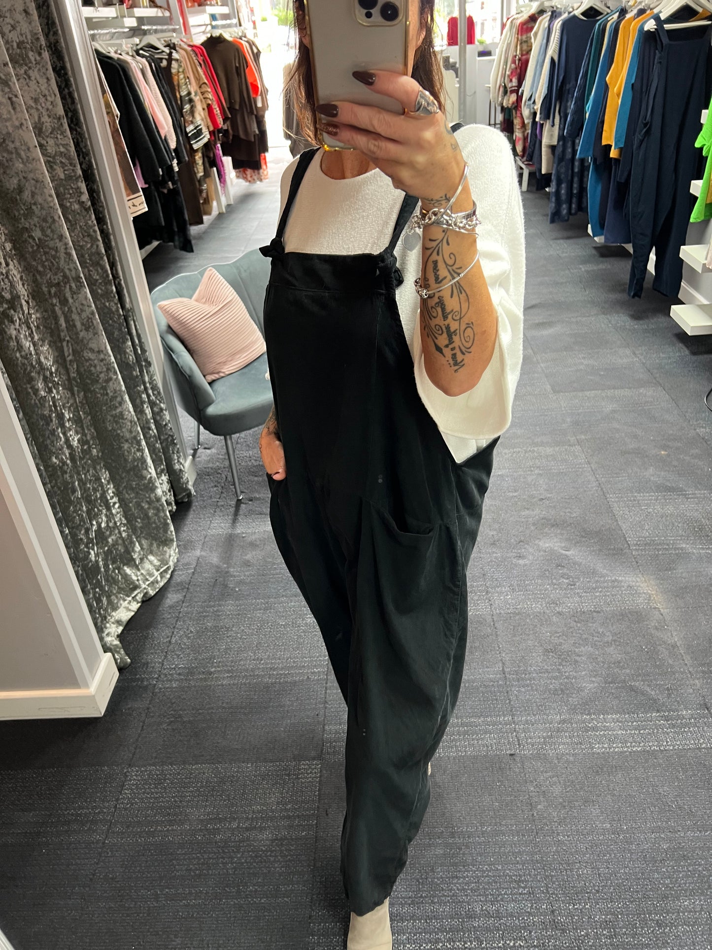 Needlecord Dungarees