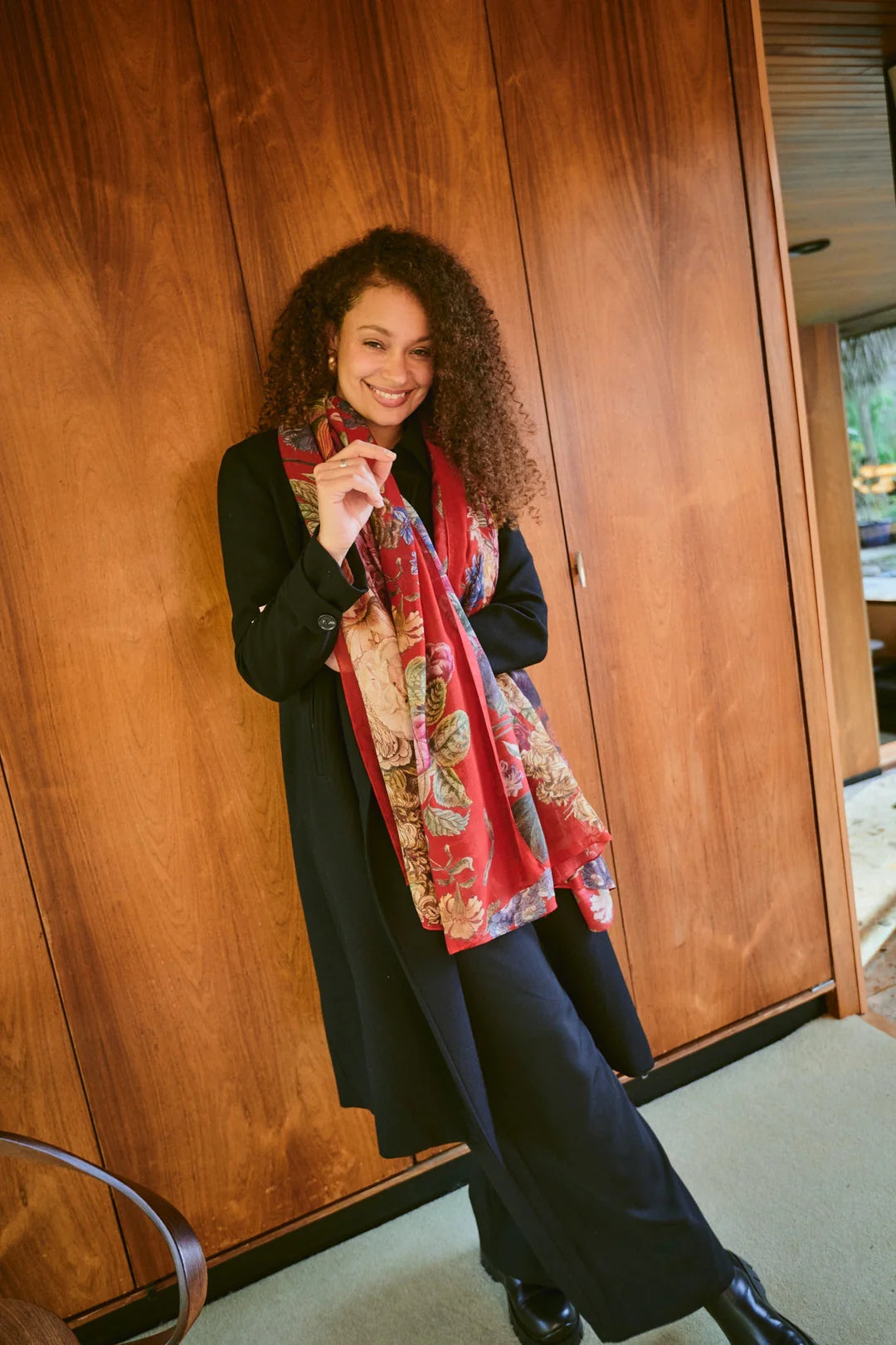 OHS Primula Berry Scarf