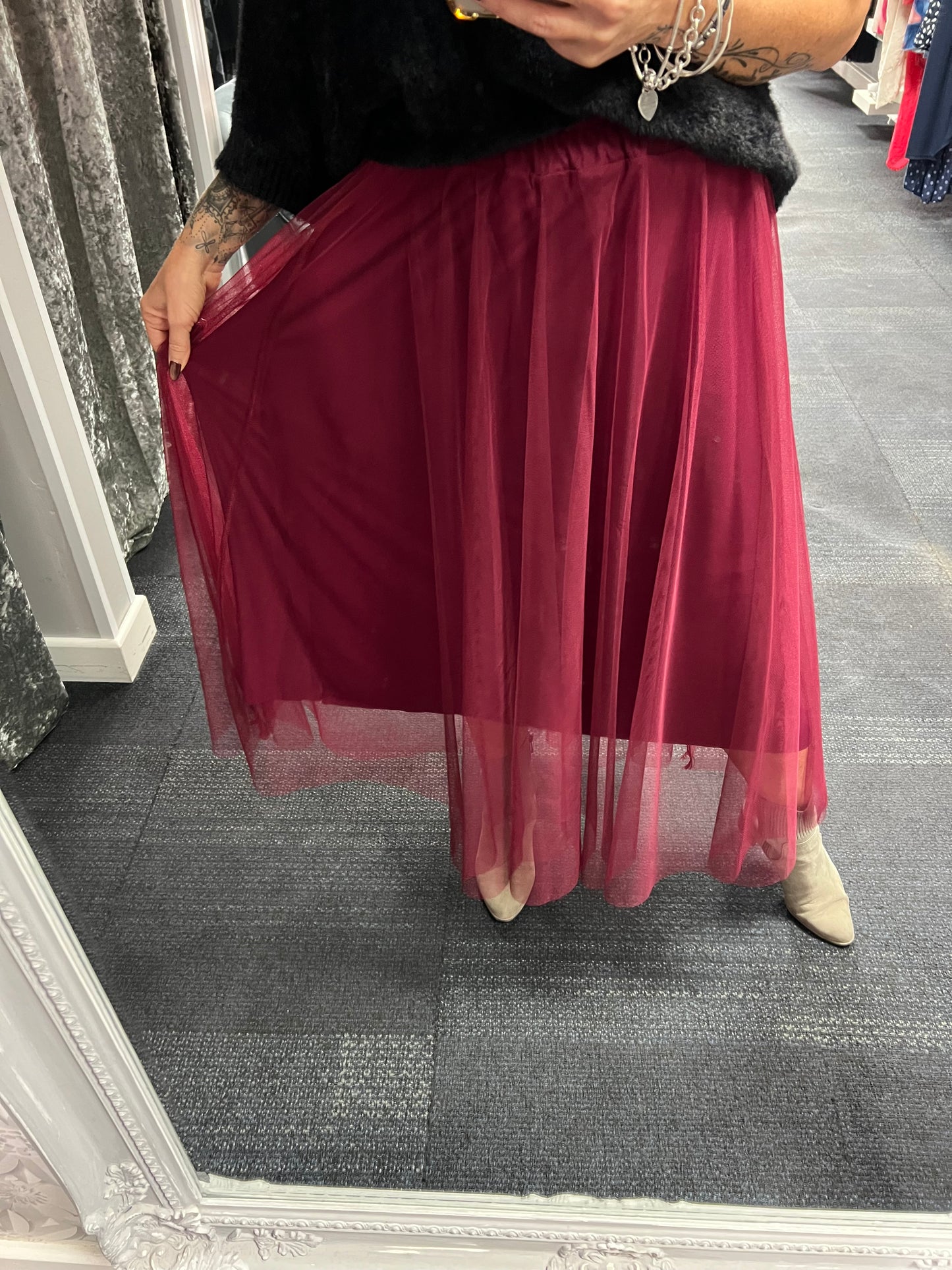Tulle Plain Skirt