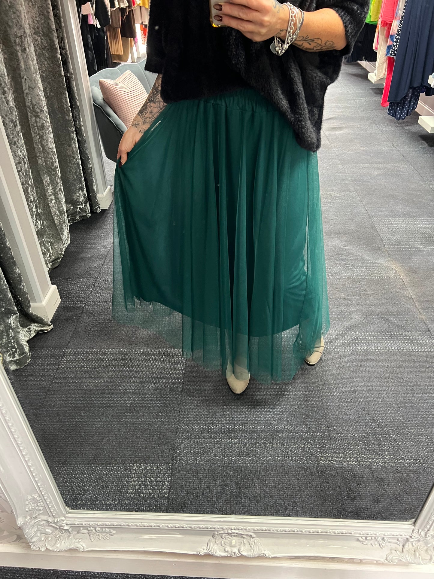 Tulle Plain Skirt