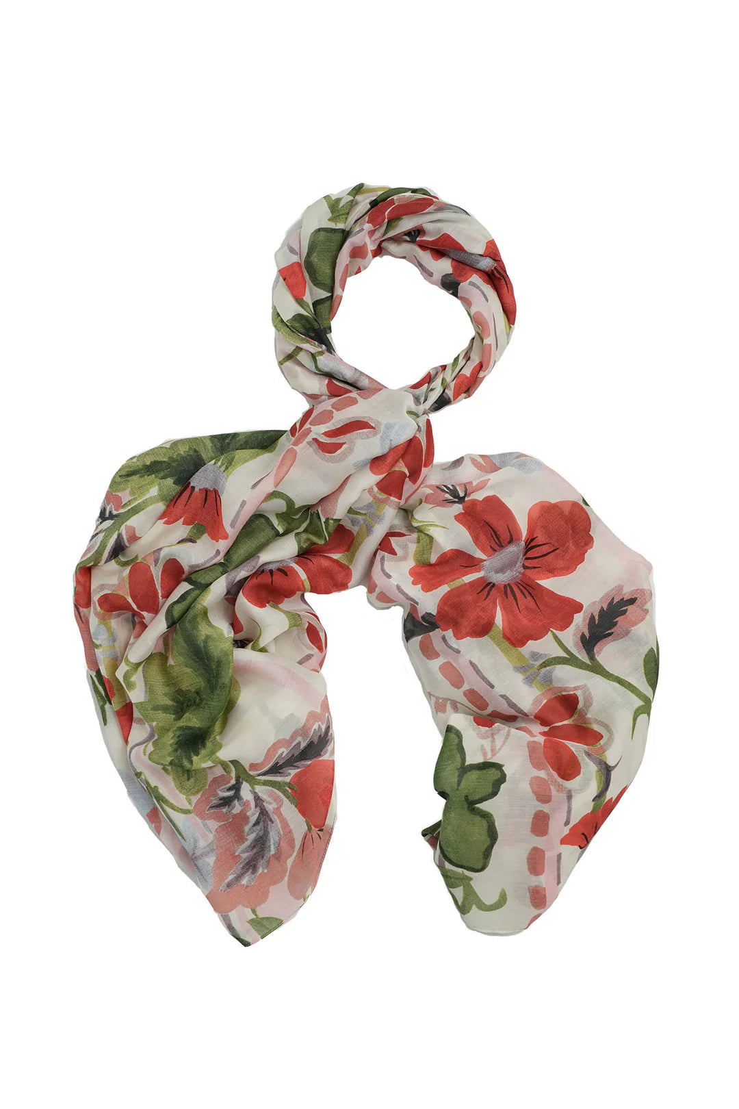 OHS Poppy Red Scarf