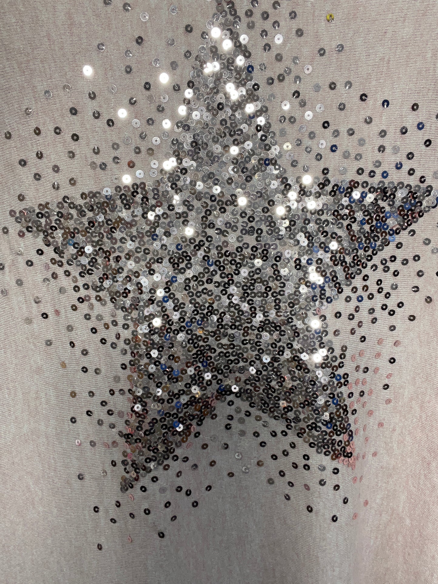Sparkly Sequin Star Poncho